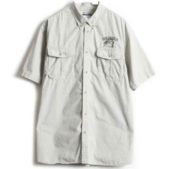 Columbia Men's PFG Shirt Tamiami Short Sleeve Shirt Size S Style FM7161 - Picture 1 of 13